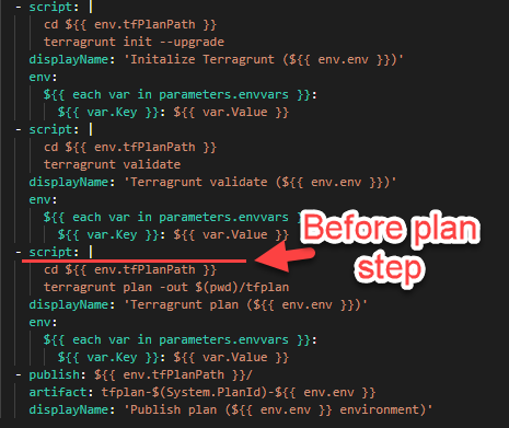 Unblock State Command Example